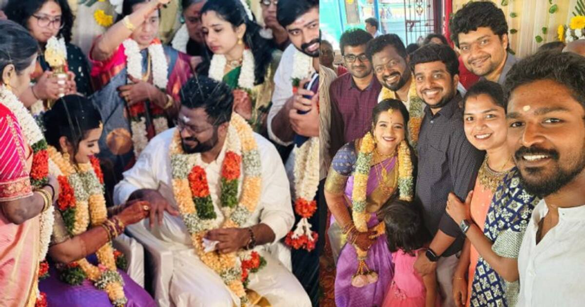 காதலியை கரம்பிடித்தார் ‘சர்தார்’ பட இயக்குனர் பி.எஸ்.மித்ரன் - வைரலாகும் வெட்டிங் கிளிக்ஸ்