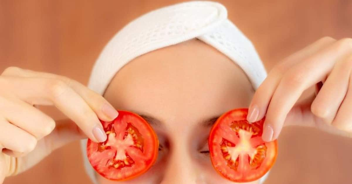 tomato face pack for glowing skin