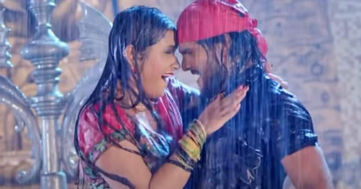 Bhojpuri Sexy Video Kajal Raghwani Khesari Lal Yadavs Bold Rain Dance On ‘tip Tip Barasta