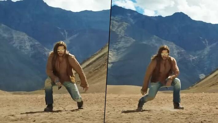 Bhai ka lunges ka naya variation hai': Fans roast Salman Khan's shabby dance moves in 'Naiyo Lagda' Bhai ka lunges ka naya variation hai': Fans roast Salman Khan's shabby dance moves in 'Naiyo Lagda'