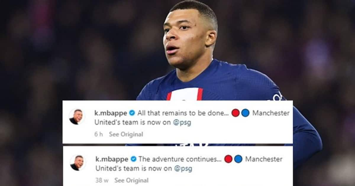 Error or deliberate! Is this why PSG star Mbappe's latest Instagram ...