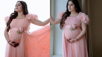G22 4 Pink Maternity Shoot Gown Size ALL  Style Icon wwwdressrentin