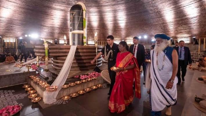 President Droupadi Murmu Joins Isha Mahashivratri Celebrations During TN Visit