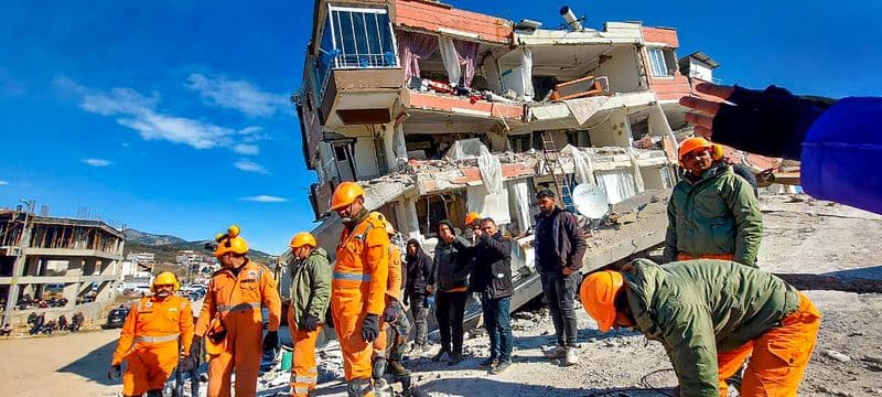 operation dost Turkey earthquake NDRF rescuers return with stories of bonding over Bollywood thank you note in Hindi more snt