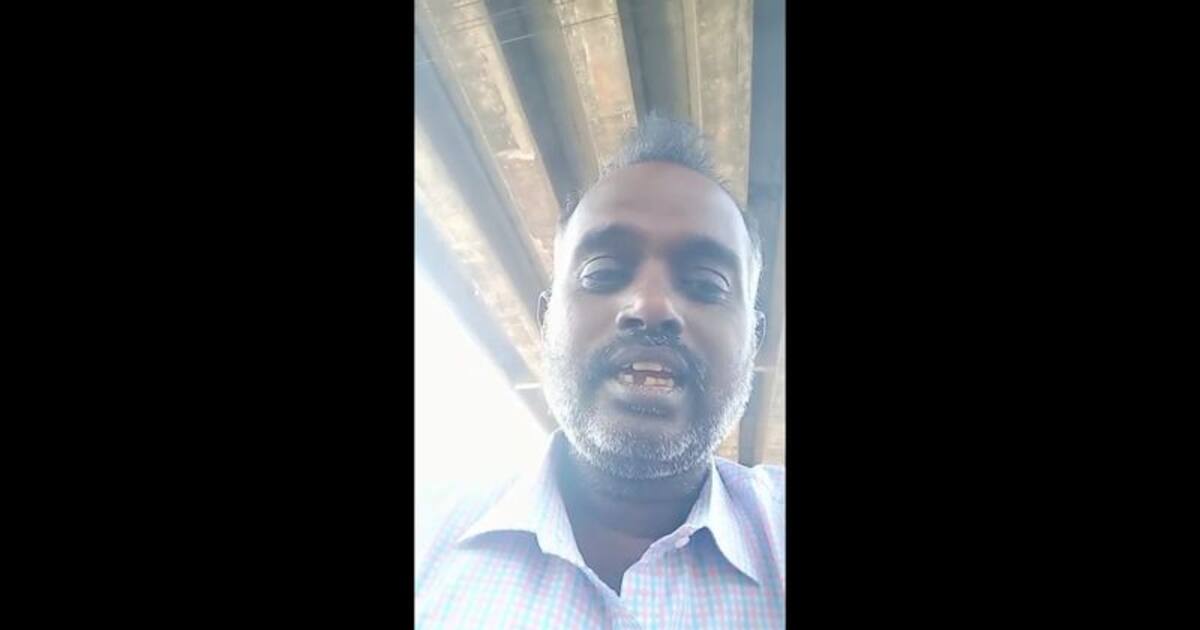 கந்துவட்டி கொடுமையால் தனியார் நிறுவன துணை மேலாளர் ரயில் முன் பாய்ந்து தற்கொலை