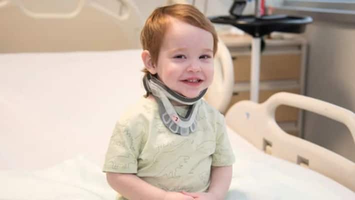toddlers heart stopped for three hours, a medical team efforts kept him alive kms