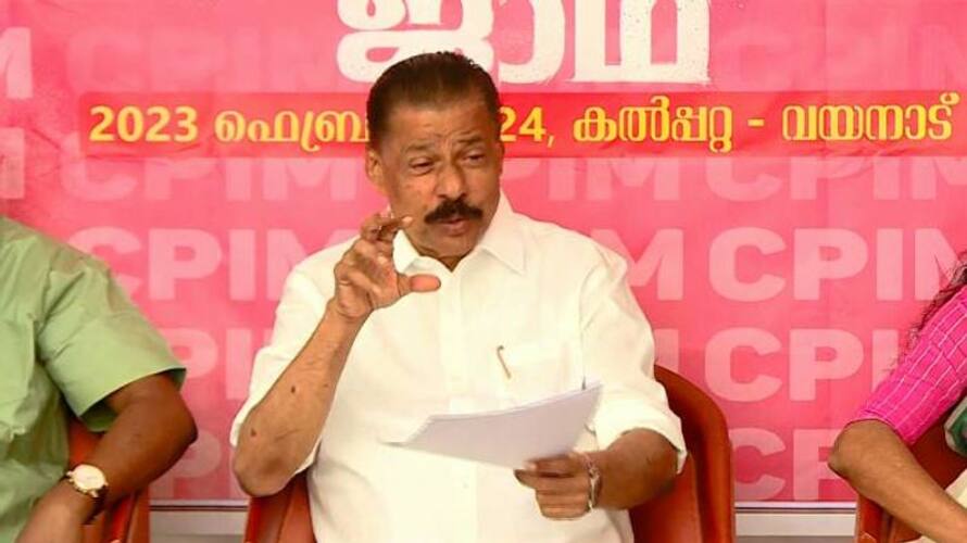 cpim state secretary m v govindan against k rail protesters btb cpim state secretary m v govindan against k rail protesters btb