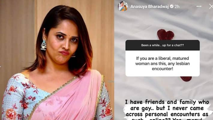 anchor anasuya bold statement i have gay friends and family members 