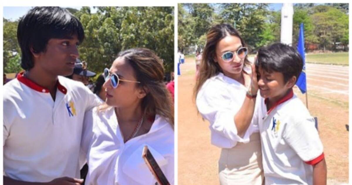 ஸ்போட்ஸ் டே போட்டியில் வெற்றி கோப்பையோடு நிற்கும் மகன் போட்டோவை பகிர்ந்து பெருமைப்படும் ஐஸ்வர்யா ரஜினிகாந்த்!