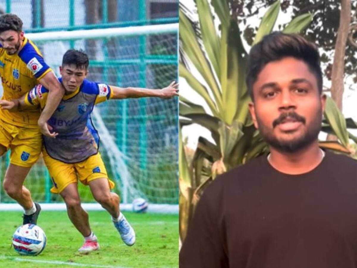 Kerala Blasters announce Sanju Samson as Brand Ambassador