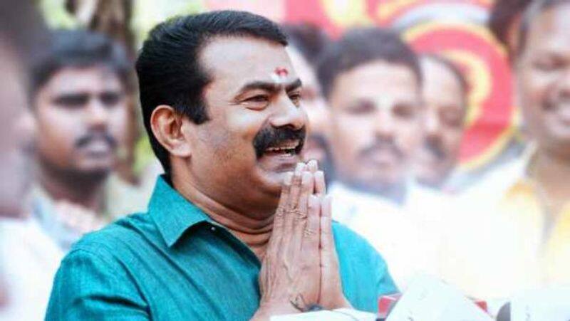 police registered a case against Seeman and then Edappadi Palaniswami