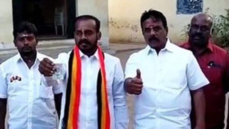 Denial of permission to vote for DMDK candidate Anand..!
