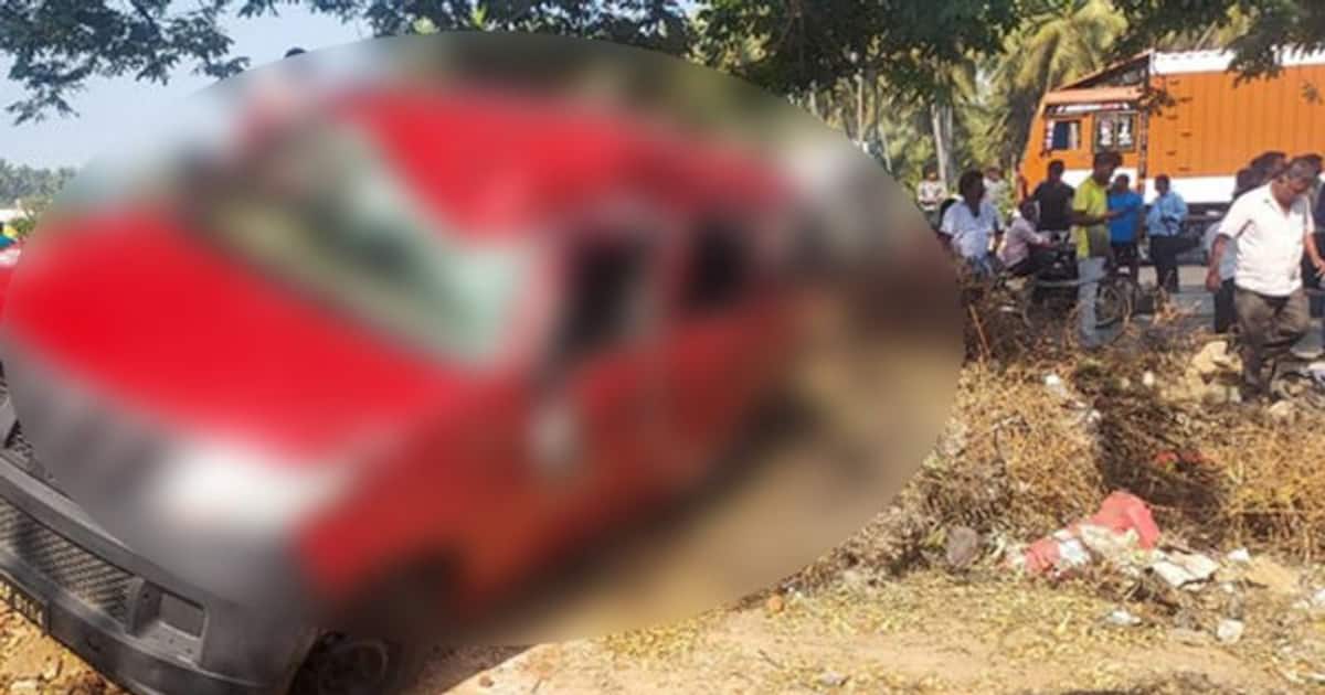 கண்ணிமைக்கும் நேரத்தில் பள்ளி மாணவர்கள் மீது மோதிய கார்.. சினிபா பாணியில் தூக்கி வீசப்பட்ட 3 பேர் பலி.!