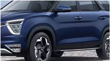 Hyundai Alcazar facelift spotted testing prn Hyundai Alcazar facelift spotted testing prn