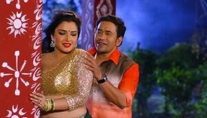 Amrapali Dubey Xnxx - Amrapali Dubey sexy video: Bhojpuri actress, Nirahua's BOLD rain dance in  Karela Man Pat Jayi is too romantic