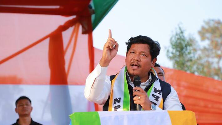 Conrad Sangma to meet Governor on Friday to form government in Meghalaya Conrad Sangma to meet Governor on Friday to form government in Meghalaya
