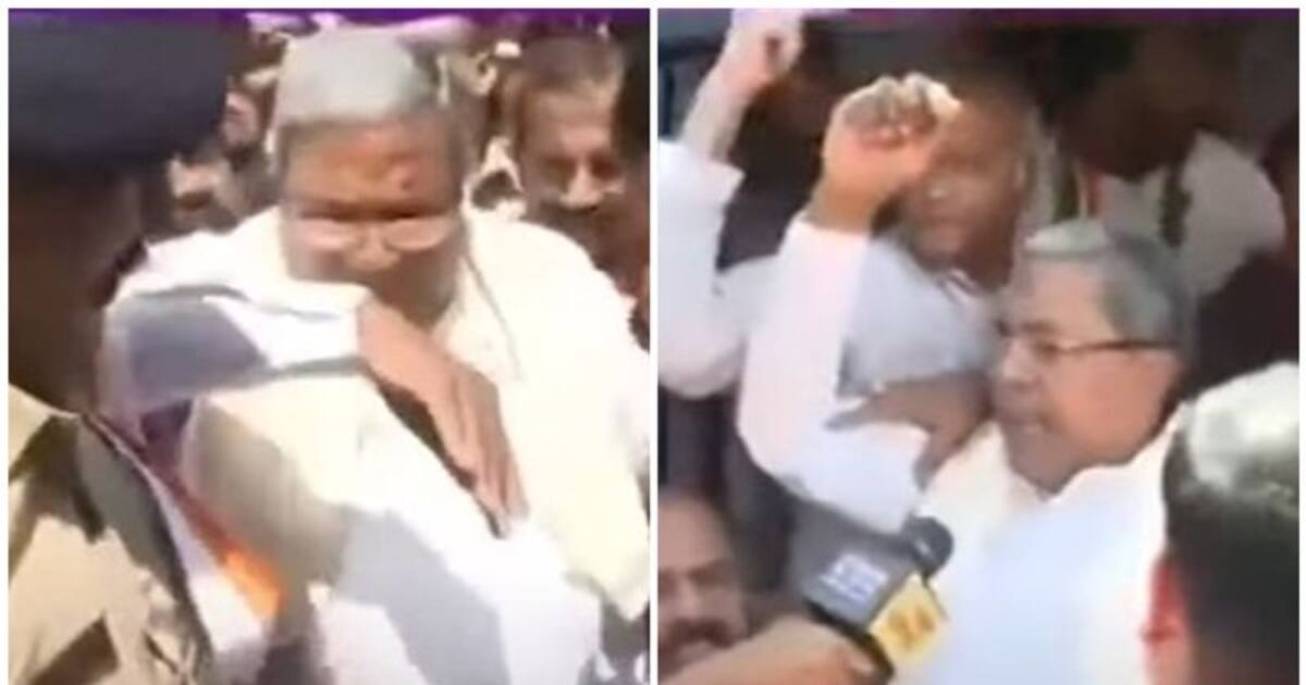 Breaking: கர்நாடக முன்னாள் முதல்வர் சித்தராமையா கைது! குண்டுக்கட்டாகத் தூக்கிச் சென்ற போலீஸ்!