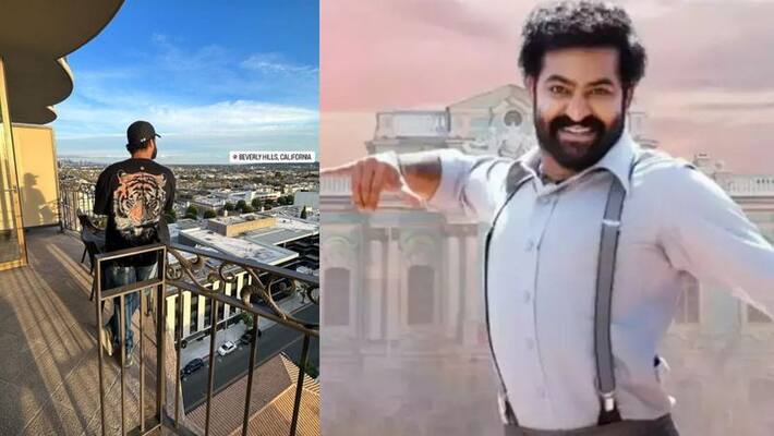 After reaching America for Oscar event ntr shares interesting post After reaching America for Oscar event ntr shares interesting post