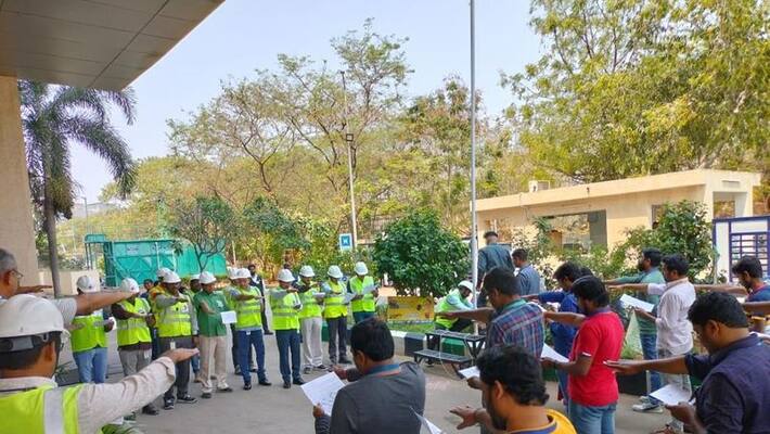 52nd National safety week celebrations in Jio Telangana-sak