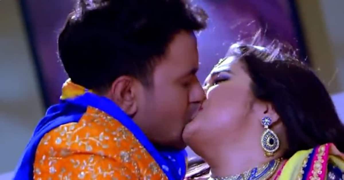 Amrapali Ka X Video - Amrapali Dubey SEXY video: Bhojpuri actress, Nirahua's WILD bedroom song  'Katore Katore' goes VIRAL