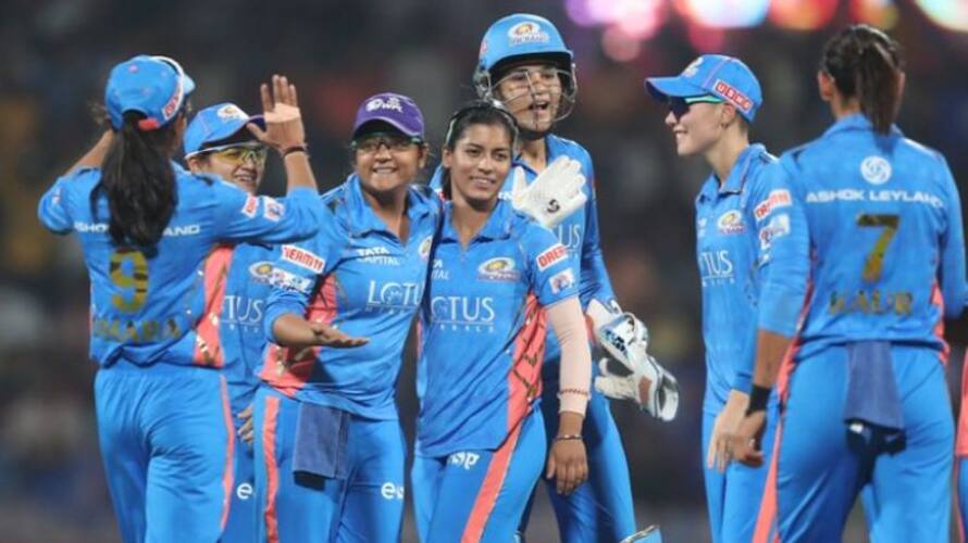 wpl 2023 mumbai indians beat up warriorz in eliminator and qualifies to final wpl 2023 mumbai indians beat up warriorz in eliminator and qualifies to final
