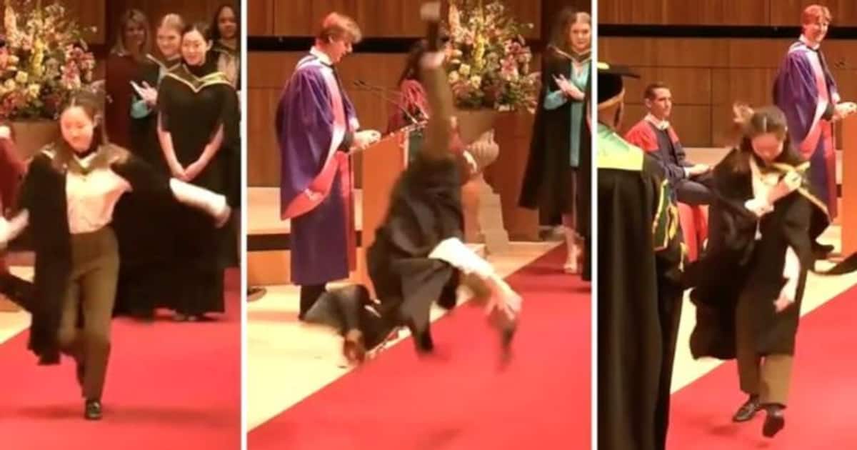 வைரல் வீடியோ: பட்டமளிப்பு விழாவில் ‘சீனப்பெண்’ செய்த சேட்டை!.. என்னம்மா இப்படி பண்றீங்களேம்மா.!!