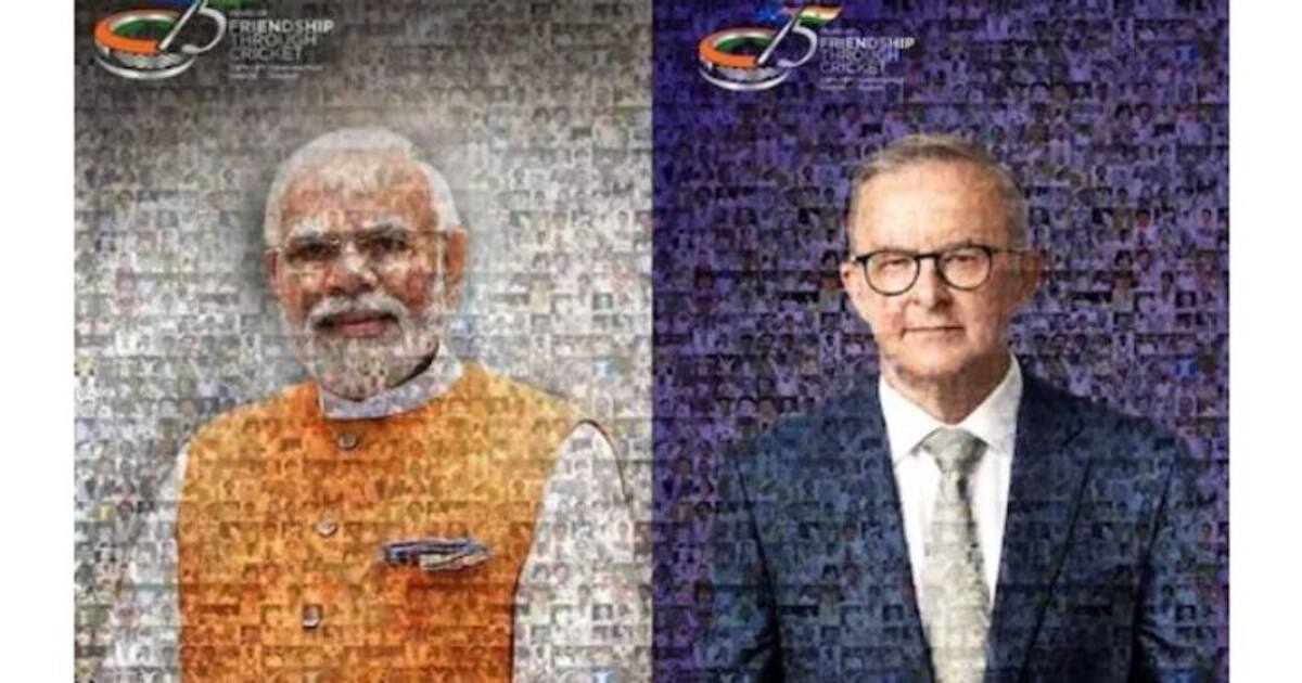 பிரதமர் மோடி - ஆஸ்திரேலிய பிரதமர்  அந்தோணி அல்பானீஸுக்கு கொடுக்கப்பட்ட ஓவியத்தில் என்ன ஸ்பெஷல் தெரியுமா.?