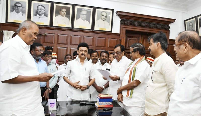 The information about the seat reserved for OPS and EVKS party in the Tamil Nadu Legislative Assembly has been released