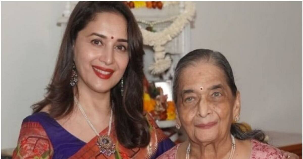 பாலிவுட் நடிகை மாதுரி தீட்சித்தின் தாயார் மரணம் - ஆறுதல் கூறும் ரசிகர்கள்