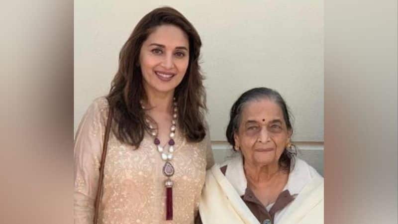 Actress Madhuri Dixit mother snehlata passed away at the age of 91