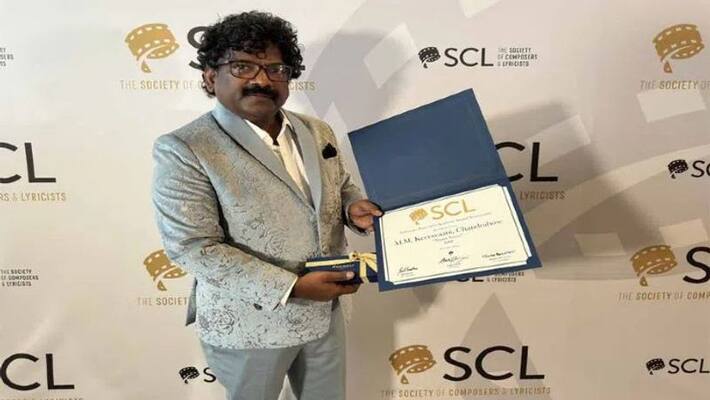 Chandrabose gets appreciated by the SCL, Society of Composers and Lyricists