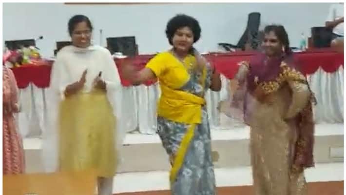 Pudukottai district collector dance on international women's day video goes viral