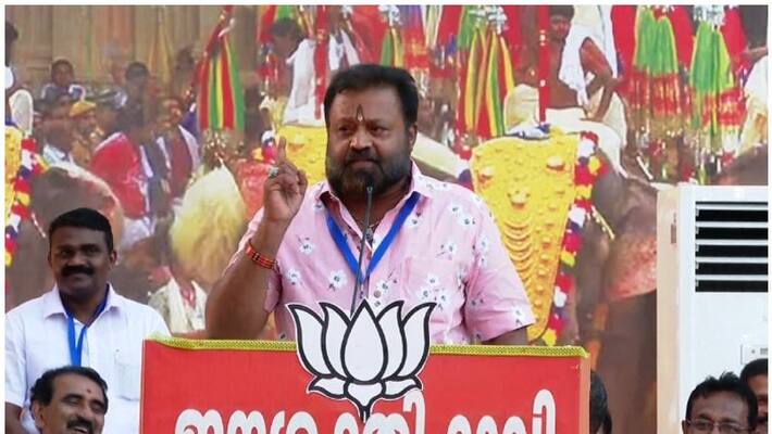 Suresh Gopi says he ready to contest in thrissur or kannur nbu