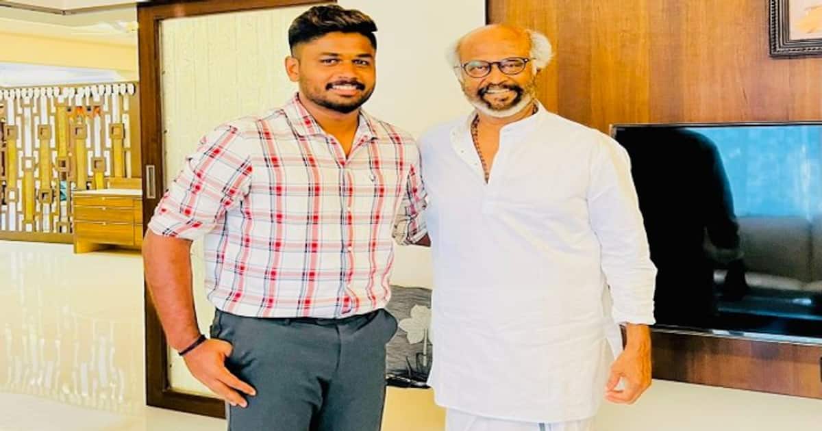 21 வருடத்திற்கு பிறகு நிறைவேறிய 7 வயசு ஆசை: ரஜினியை சந்தித்து மகிழ்ந்த சஞ்சு சாம்சன்!