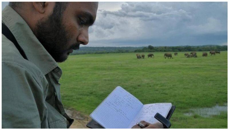 conversation with Dr Sreedhar Vijayakrishnan who work with oscar award documentary Elephant Whisperers bkg