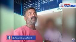 government school student made a harsh driving in school campus in vellore district