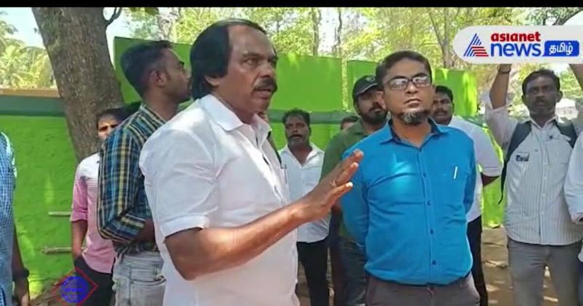 அரசு பள்ளியில் அதிரடி காட்டிய அமைச்சர் தங்கராஜ்; விழி பிதுங்கி நின்ற ஆசிரியர்கள், அதிகாரிகள்