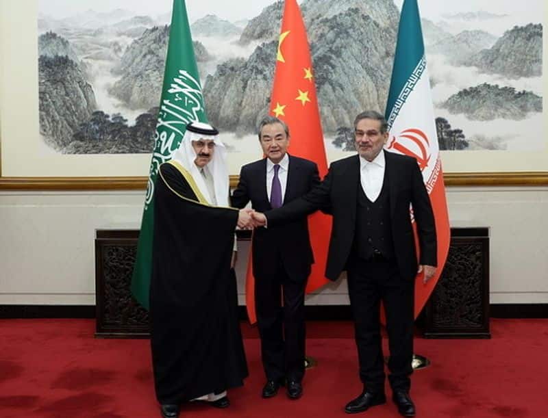 Saudi Iran Friendship and the growing Chinese presence in West Asia bkg