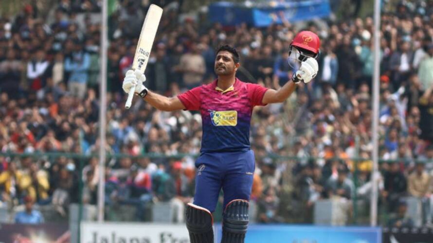 Asif Khan Creates History, Smashes Fastest ODI Century MSV Asif Khan Creates History, Smashes Fastest ODI Century MSV