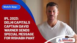 IPL 2023: Delhi Capitals DC captain David Warner has special message for Rishabh Pant (WATCH)-ayh