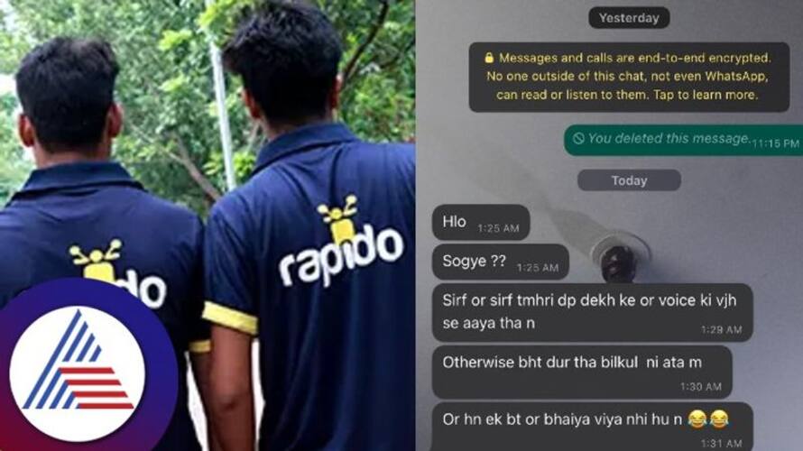 Rapido Driver Sends Creepy Whatsapp Texts To Woman Passenger Tweet Viral Rapido Driver Sends Creepy Whatsapp Texts To Woman Passenger Tweet Viral