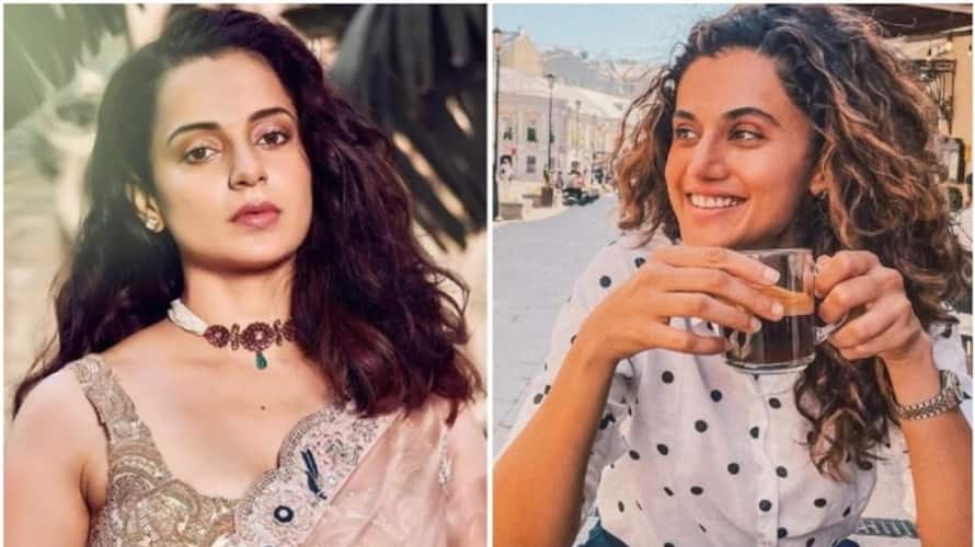 Taapsee Pannu says I do not have a problem with Kangana Ranaut sgk Taapsee Pannu says I do not have a problem with Kangana Ranaut sgk