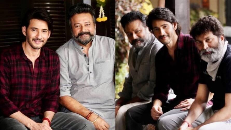 jayaram with mahesh babu in Trivikram Srinivas telugu movie nsn jayaram with mahesh babu in Trivikram Srinivas telugu movie nsn