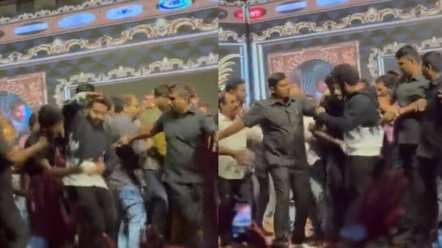 video of Junior NTR handling the situation when a fan approached him went viral video of Junior NTR handling the situation when a fan approached him went viral