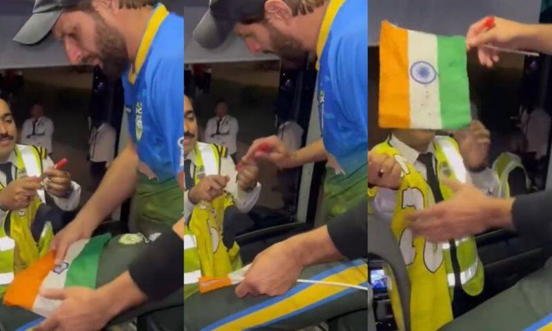 Former Pakistan player Shahid Afridi autographs Indian national flag; video makes controversy