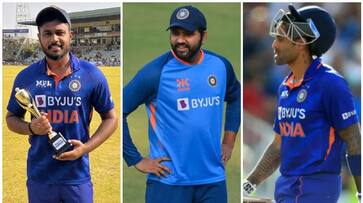 Fans slams Indian team Management for not backing Sanju Samson like Suryakumar and Ishan Kishan gkc Fans slams Indian team Management for not backing Sanju Samson like Suryakumar and Ishan Kishan gkc