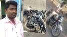 Unknown vehicle hit night duty policeman Policeman died on the spot sat