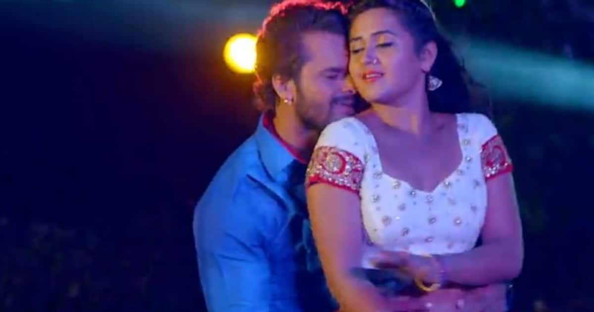 Bhojpuri Sexy Video Kajal Raghwani Khesari Lal S Bold Romantic Song Goes Viral Watch
