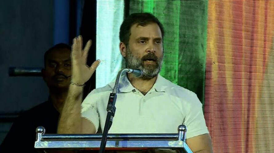 I cannot be intimidated by police, cases: Rahul Gandhi I cannot be intimidated by police, cases: Rahul Gandhi