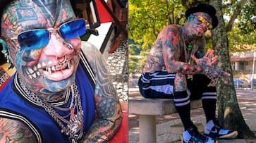 Rs 29 lakh spent to become alien devil! World's most modified man now ...